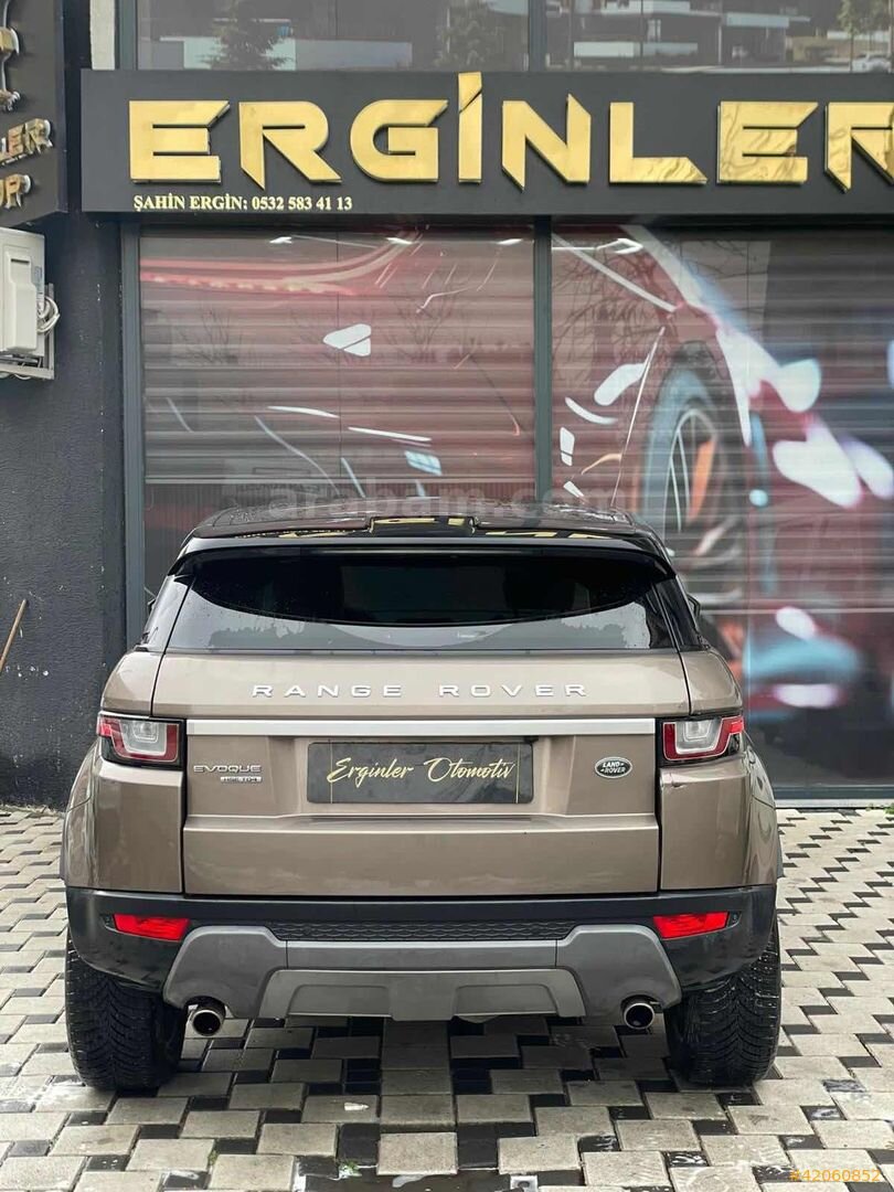 Galeriden Land Rover Range Evoque 2.0 TD4 HSE Dynamic 2016 Model Kocaeli 93.000 km Kahverengi 5