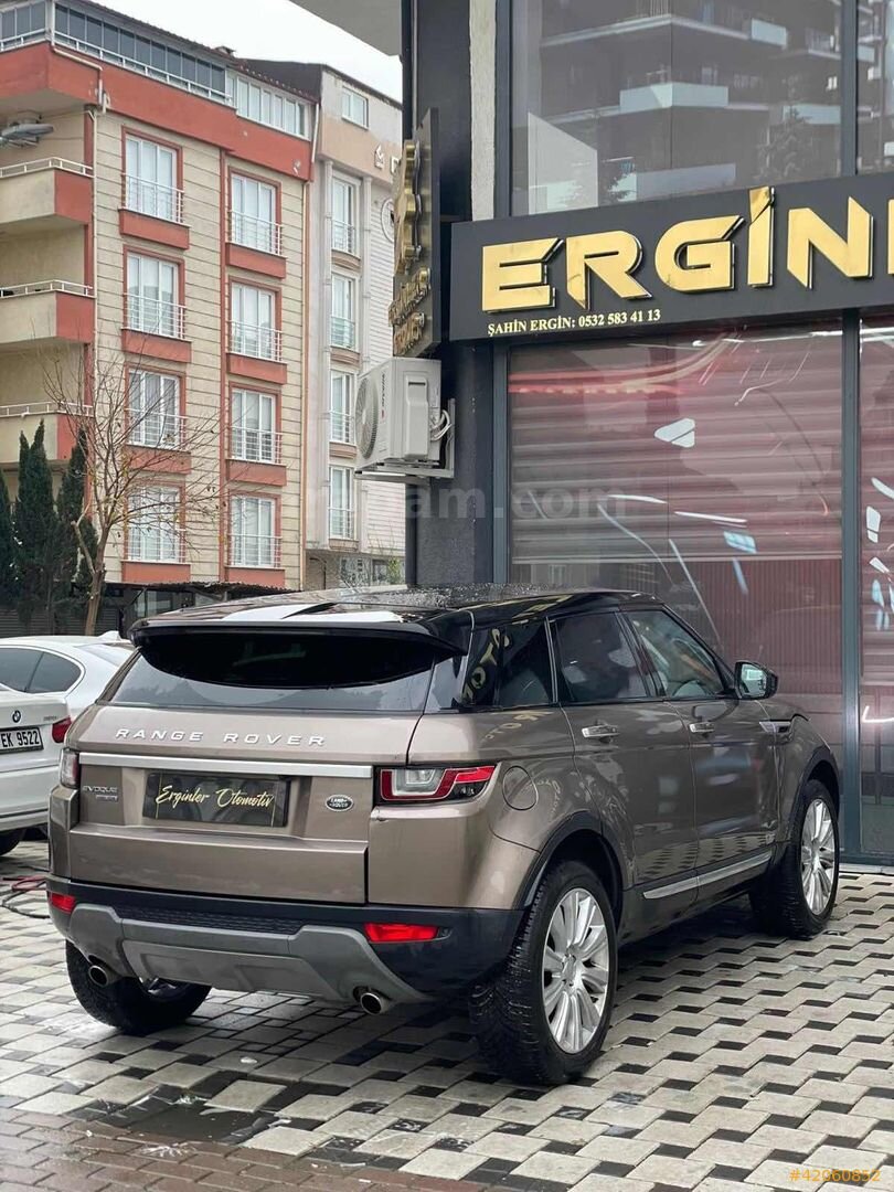 Galeriden Land Rover Range Evoque 2.0 TD4 HSE Dynamic 2016 Model Kocaeli 93.000 km Kahverengi 4
