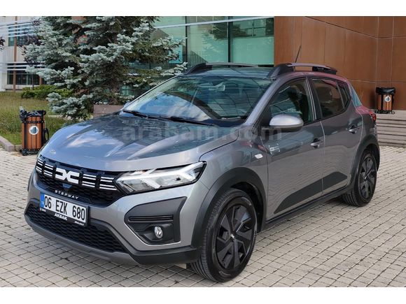 Sahibinden Dacia Sandero Stepway 1.0 Tce Expression 2024 Model Ankara 14.500 km Füme