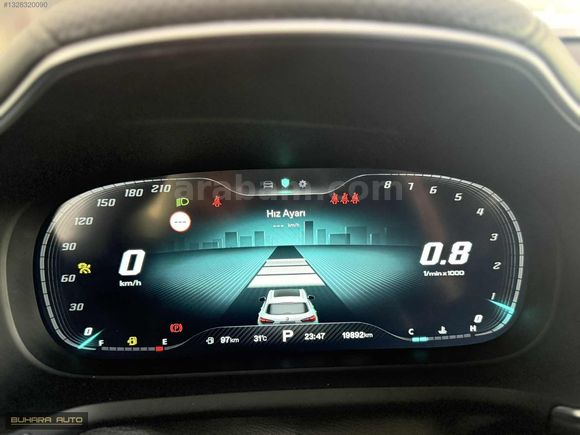 BUHARA AUTO'DAN 2023 MG HS YETKİLİ SERVİS BAKIMLI 19.000 KM'DE