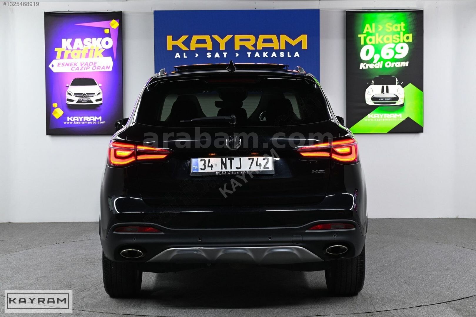 Galeriden MG HS 1.5 T-GDI Luxury 2024 Model İstanbul 52.000 km Siyah 7
