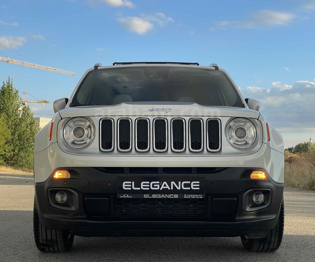 Galeriden Jeep Renegade 1.4 MultiAir Limited 2016 Model Ankara 165.000 km Beyaz 4