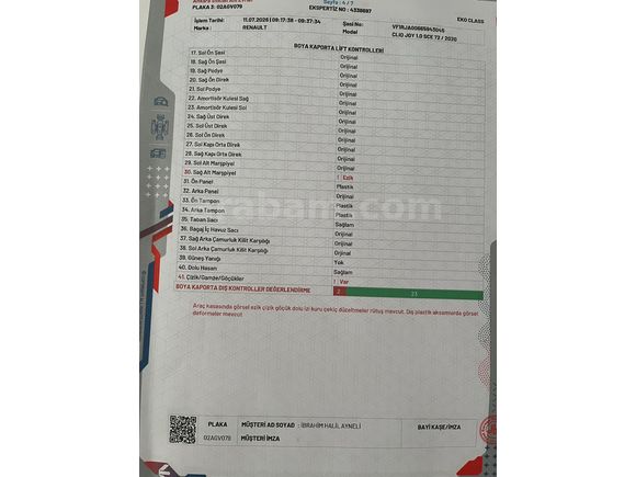 Hatasız Boyasız Clio 1.0 TCe Touch 2020 Model