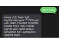 Sahibinden Ford Transit Custom 320 L Trend 2018 Model Kocaeli