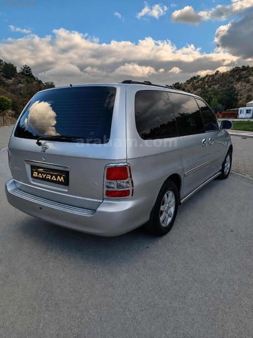 Galeriden Kia Carnival 2.9 CRDi Premium 2003 Model Ankara 300.000 km Gri 4