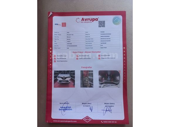 Temiz, Bakımlı Renault Clio - Ekspertiz Raporlu