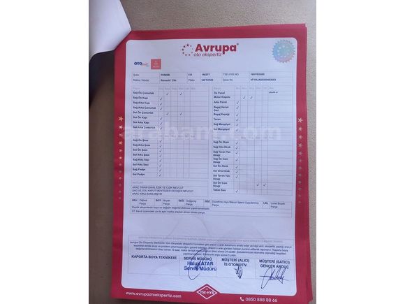 Temiz, Bakımlı Renault Clio - Ekspertiz Raporlu