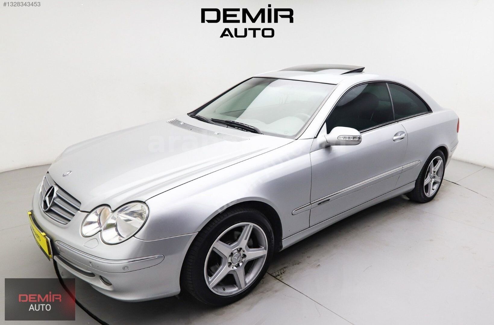 Galeriden Mercedes - Benz CLK 240 Elegance 2002 Model Ankara 169.000 km Gri 3