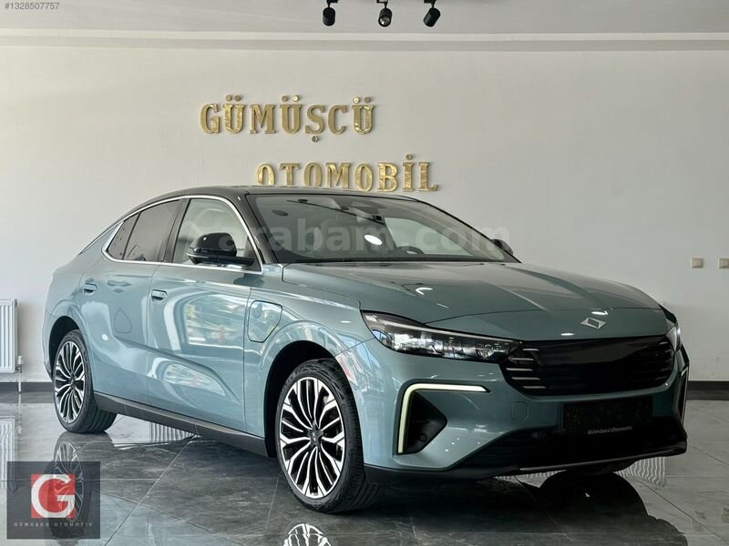 Galeriden TOGG T10F V2 Uzun Menzil 2025 Model Kayseri 23.000 km Yeşil