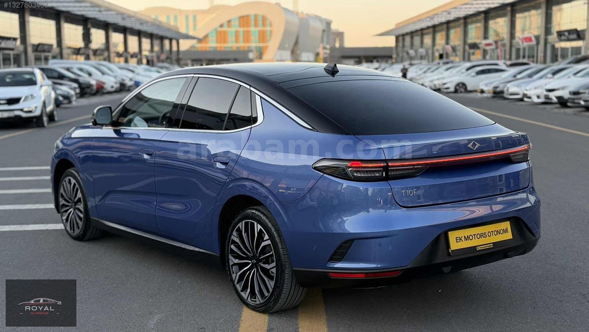 Galeriden TOGG T10F V2 Uzun Menzil 2025 Model Ankara 17.000 km Mavi 4