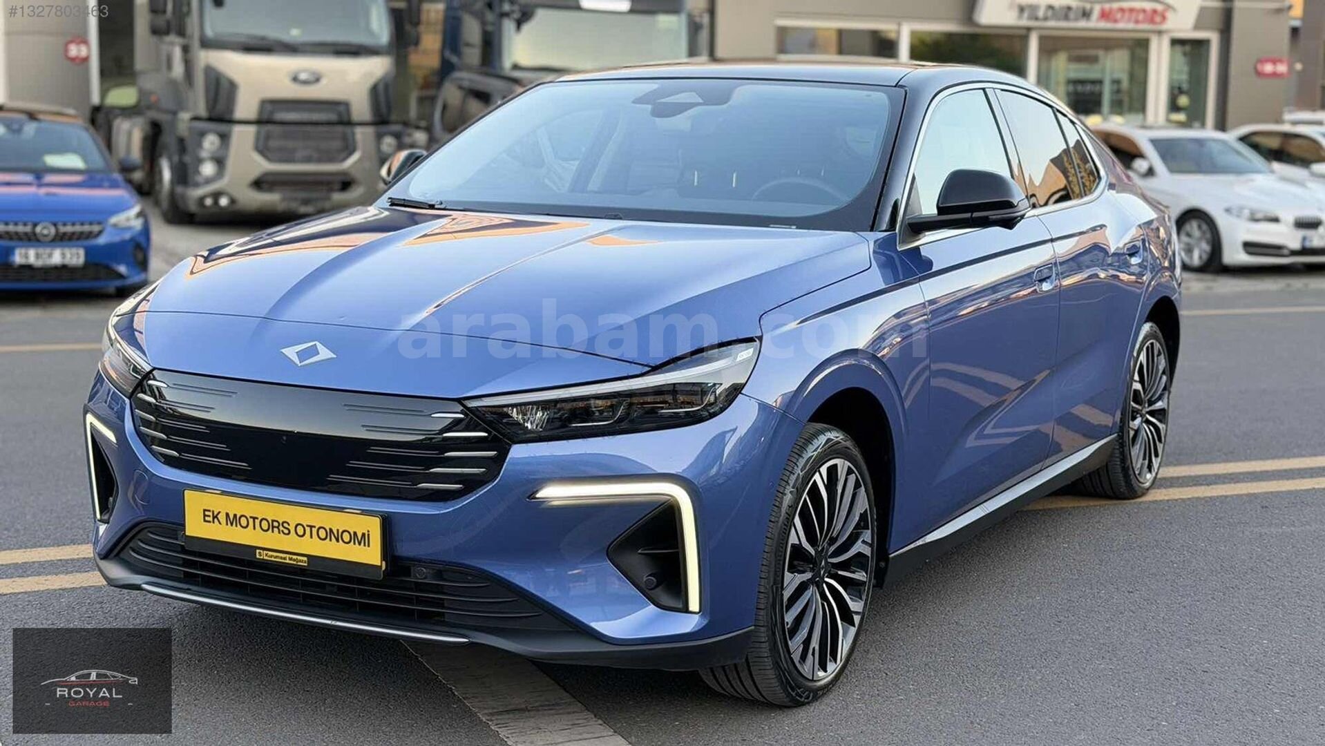 Galeriden TOGG T10F V2 Uzun Menzil 2025 Model Ankara 17.000 km Mavi 1