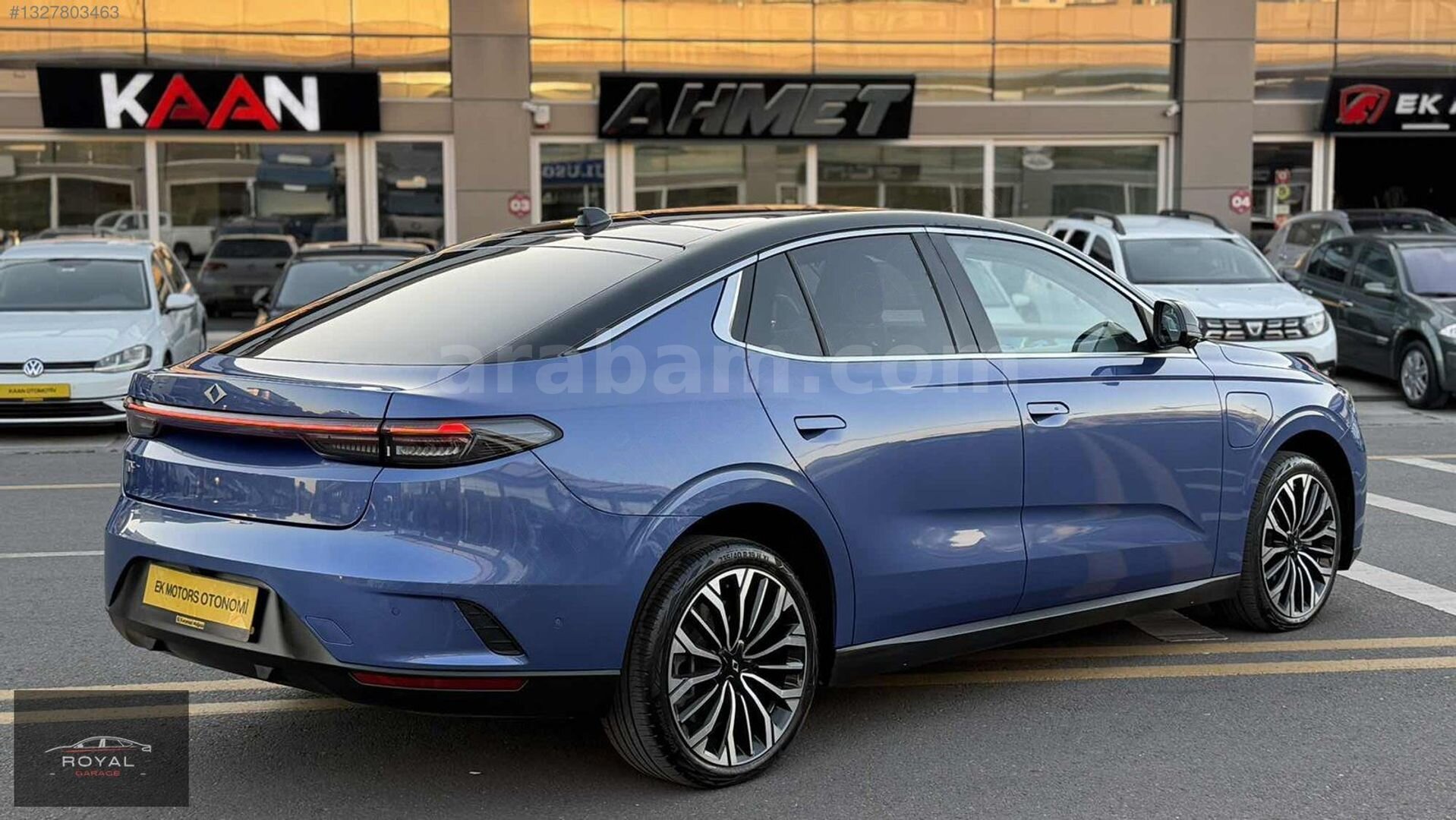 Galeriden TOGG T10F V2 Uzun Menzil 2025 Model Ankara 17.000 km Mavi 7
