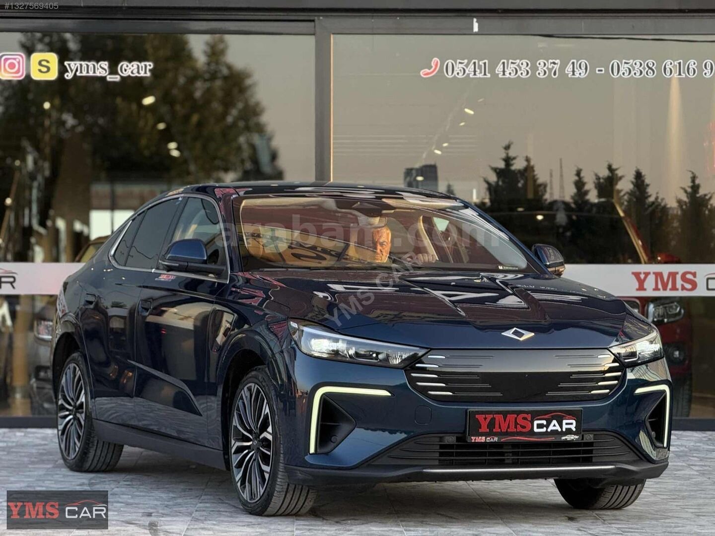 Galeriden TOGG T10F V2 Uzun Menzil 2025 Model Ankara 14.000 km Lacivert 2