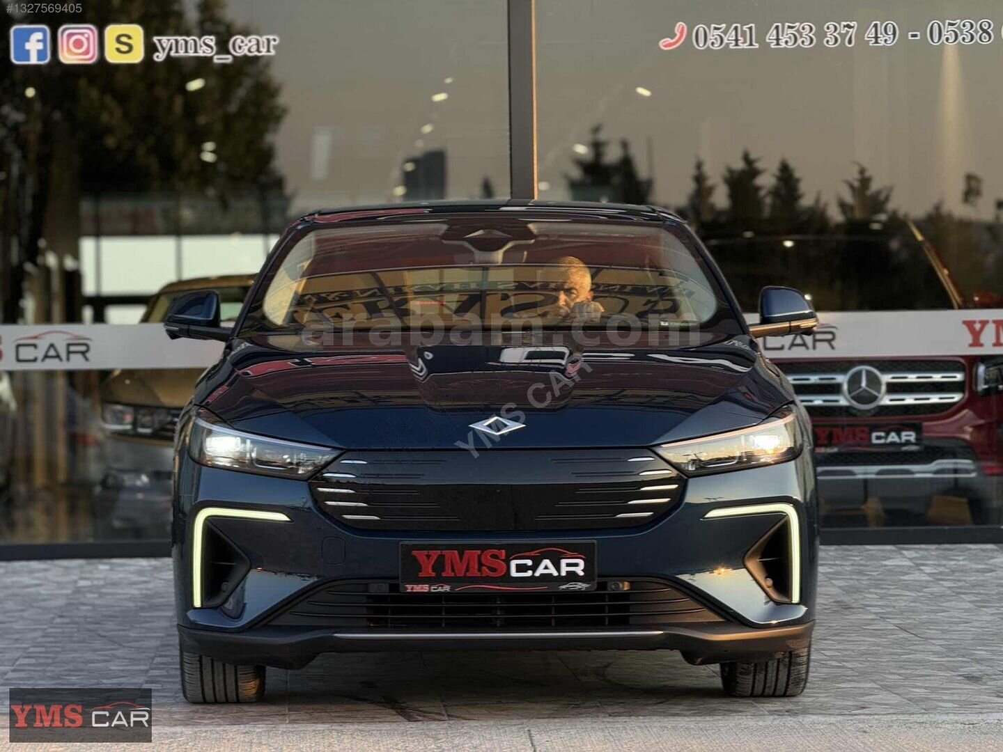 Galeriden TOGG T10F V2 Uzun Menzil 2025 Model Ankara 14.000 km Lacivert 3