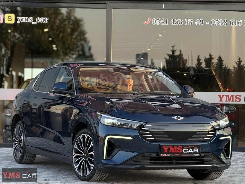 Galeriden TOGG T10F V2 Uzun Menzil 2025 Model Ankara 14.000 km Lacivert