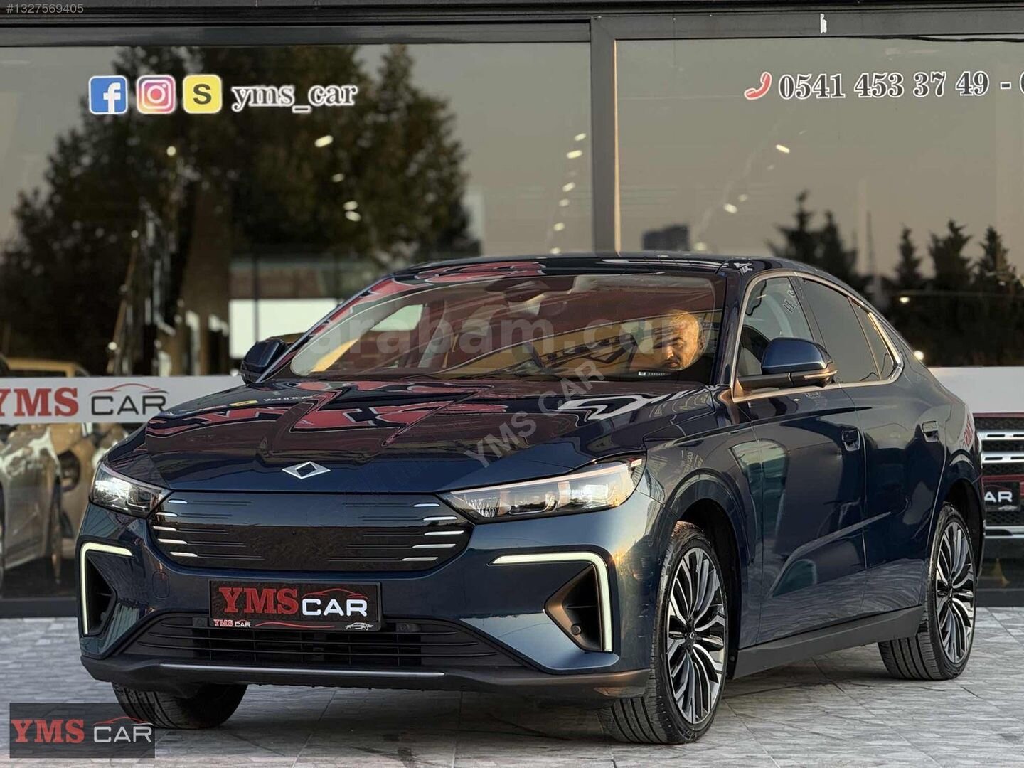 Galeriden TOGG T10F V2 Uzun Menzil 2025 Model Ankara 14.000 km Lacivert 5