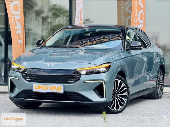 2025 TOGG T10F V2 UZUN MENZİL 24.000 KM CAM TAVANLI BOYASIZ MERİ