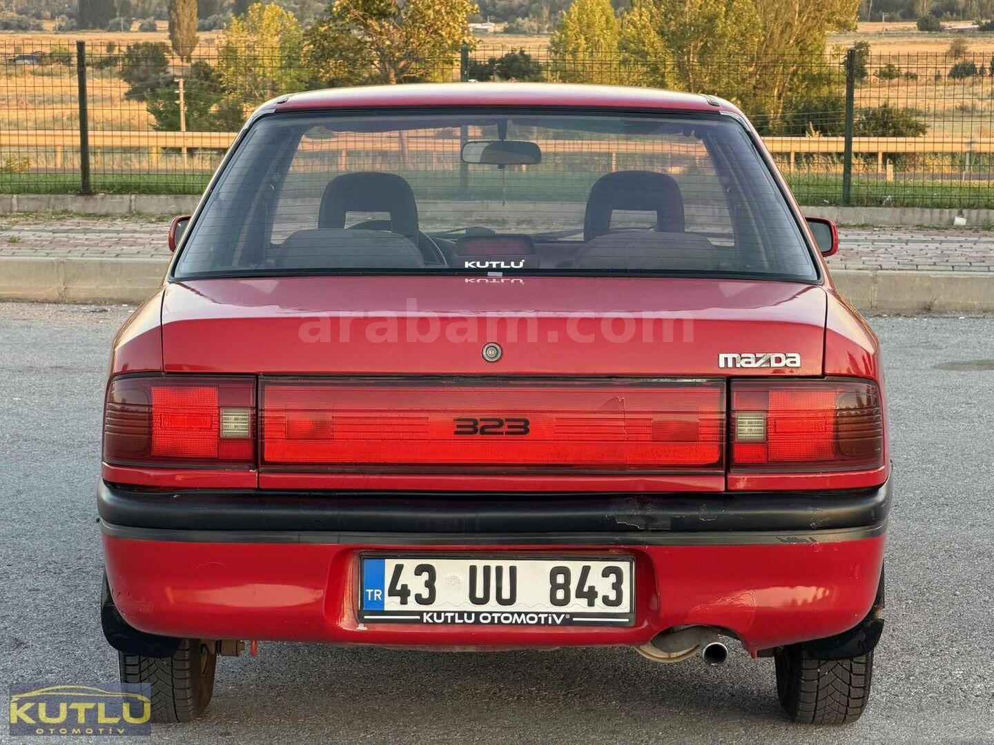 Galeriden Mazda 323 1.6 GLX 1994 Model Kütahya 244.000 km Kırmızı 5