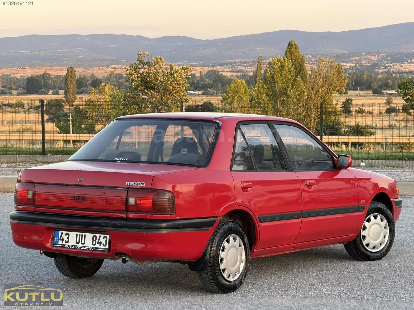 Galeriden Mazda 323 1.6 GLX 1994 Model Kütahya 244.000 km Kırmızı 6