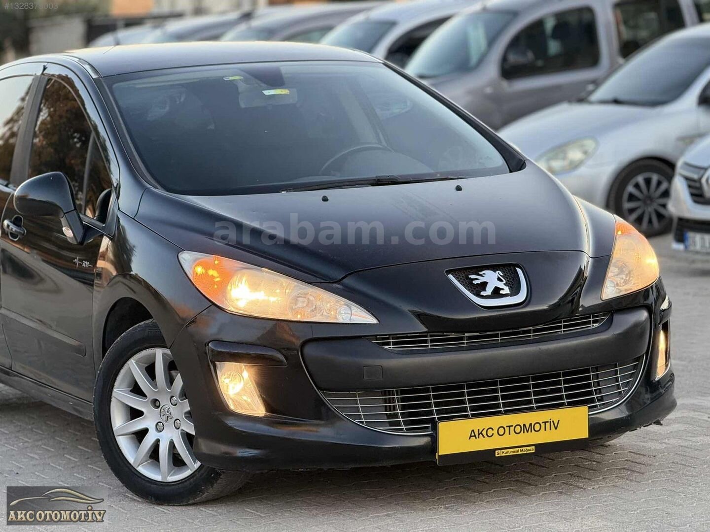 Galeriden Peugeot 308 1.6 HDi Comfort 2009 Model Mardin 250.000 km Siyah 2