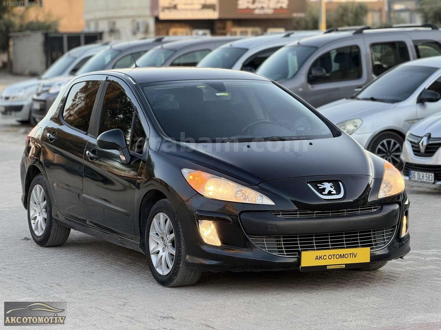 Galeriden Peugeot 308 1.6 HDi Comfort 2009 Model Mardin 250.000 km Siyah 6