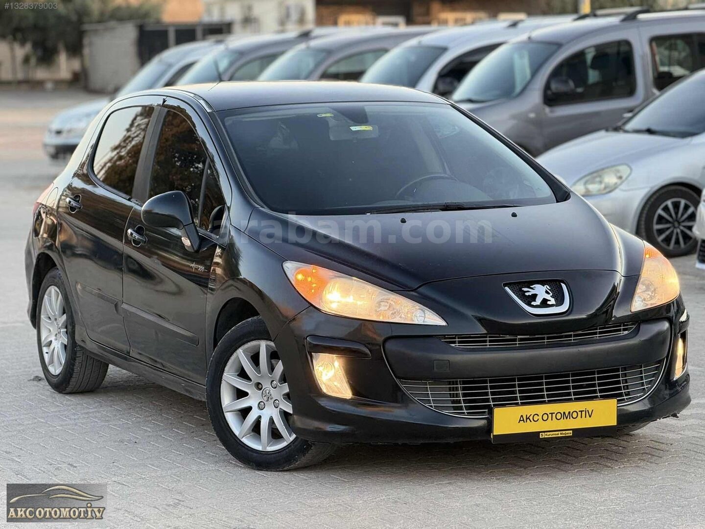 Galeriden Peugeot 308 1.6 HDi Comfort 2009 Model Mardin 250.000 km Siyah 1