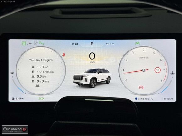 ÖZPAM 2.EL'DEN 2025 JAECOO 7 EVOLVE AWD DCT 147 BG