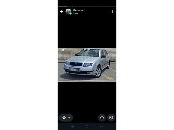 Sahibinden Skoda Fabia 1.4 TDI Classic 2004 Model