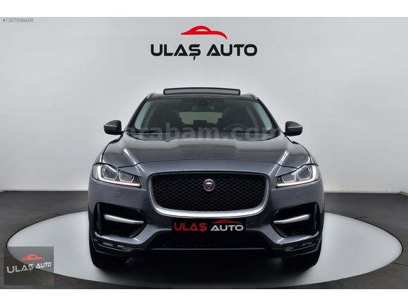 ULAŞ AUTO'DAN 2017 JAGUAR F-PACE 2.0D R-SPORT C.TAVAN/MRD/ISITMA