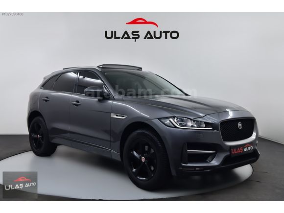 ULAŞ AUTO'DAN 2017 JAGUAR F-PACE 2.0D R-SPORT C.TAVAN/MRD/ISITMA