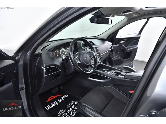 ULAŞ AUTO'DAN 2017 JAGUAR F-PACE 2.0D R-SPORT C.TAVAN/MRD/ISITMA