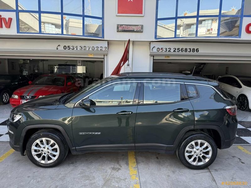 Galeriden Jeep Compass 1.3 GSE Longitude 2020 Model İzmir 34.000 km Yeşil
