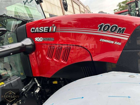 CASE IH 2024 FARMALL 100M 4X4 ORJİNAL KABİNLİ KLİMALI AĞCAOĞLU