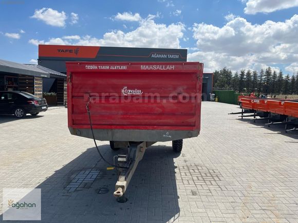 6 TON ÖZGÜR RÖMORK ARKA KAPAK ÇİFT AÇILIR