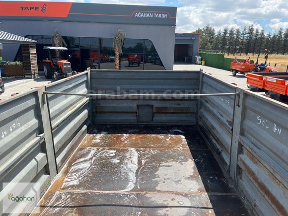 6 TON ÖZGÜR RÖMORK ARKA KAPAK ÇİFT AÇILIR