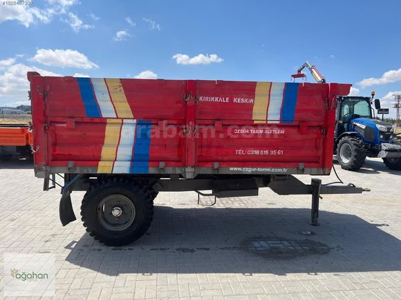 6 TON ÖZGÜR RÖMORK ARKA KAPAK ÇİFT AÇILIR