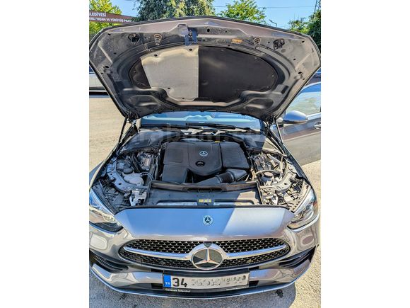 2022 C200 4MATIC AMG / GRİ-TABA / CAM TAVAN / PPF