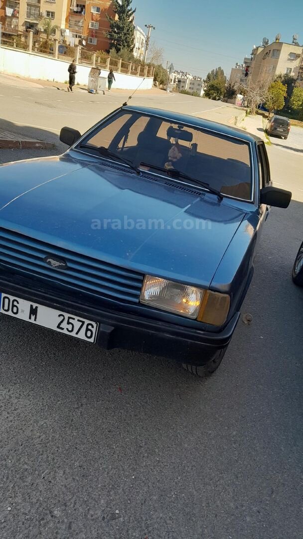 Sahibinden Ford Taunus 1.6 S 1987 Model Mersin 294.000 km Mavi 2