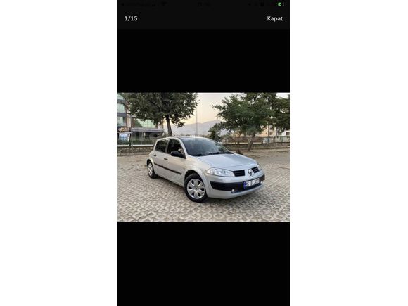Sahibinden Renault Megane 1.4 Authentique 2005 Model  289.000 km Gri