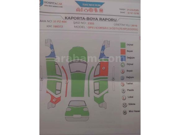 Sahibinden Temiz ve Bakımlı Opel Corsa