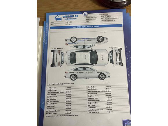 Sahibinden Fiat Egea 1.6 Multijet Easy 2020 Model 