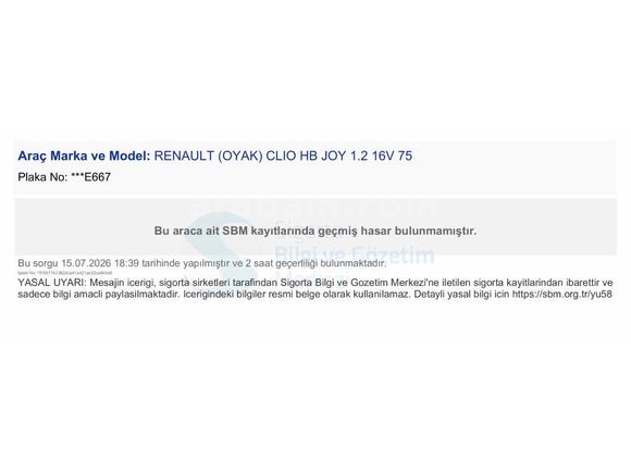 SEÇ OTOMOTİVDEN 2015 CLİO TOUCH DONANIMLI HATASIZ 194.000 KM