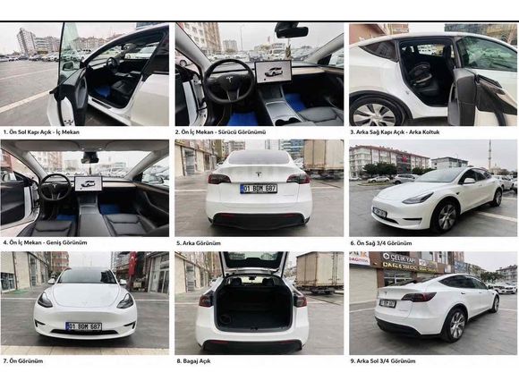Sahibinden Tesla Model Y Performance (Legacy) 2023 Model 