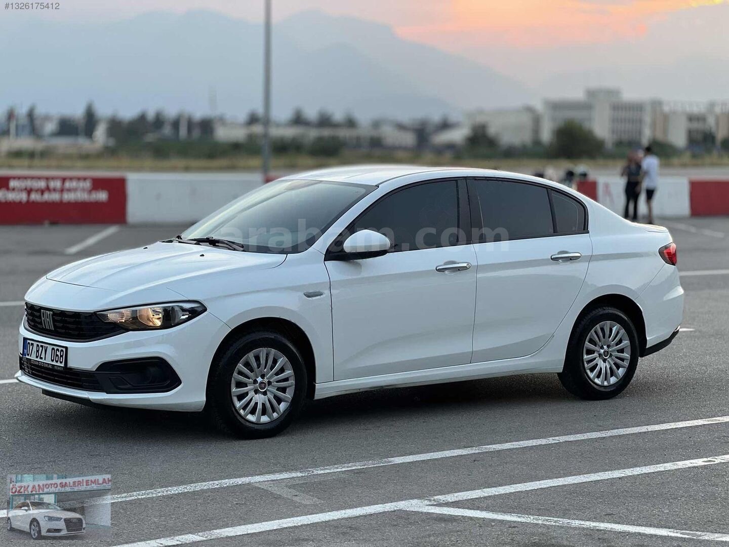 Galeriden Fiat Egea 1.4 Fire Easy 2022 Model Antalya 94.000 km Beyaz 3