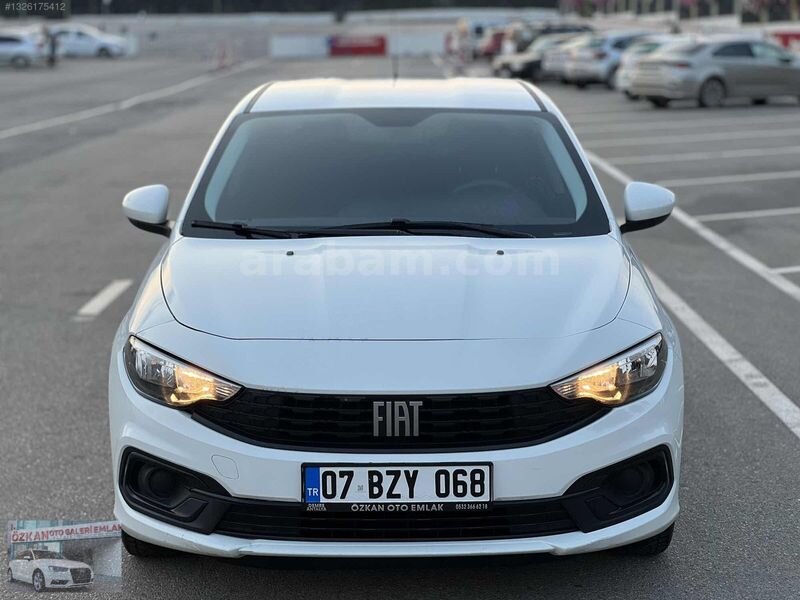 Galeriden Fiat Egea 1.4 Fire Easy 2022 Model Antalya 94.000 km Beyaz