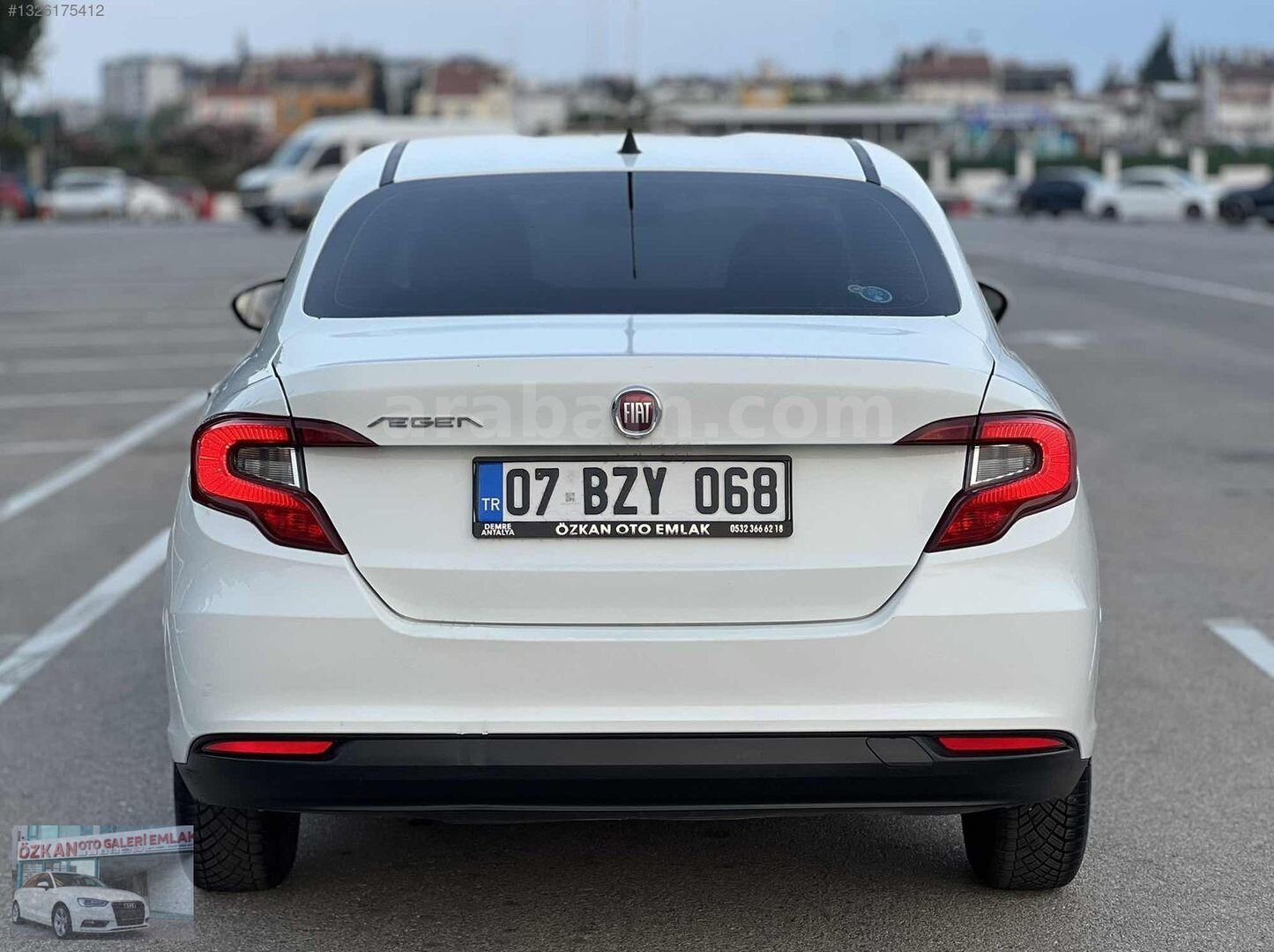 Galeriden Fiat Egea 1.4 Fire Easy 2022 Model Antalya 94.000 km Beyaz 7