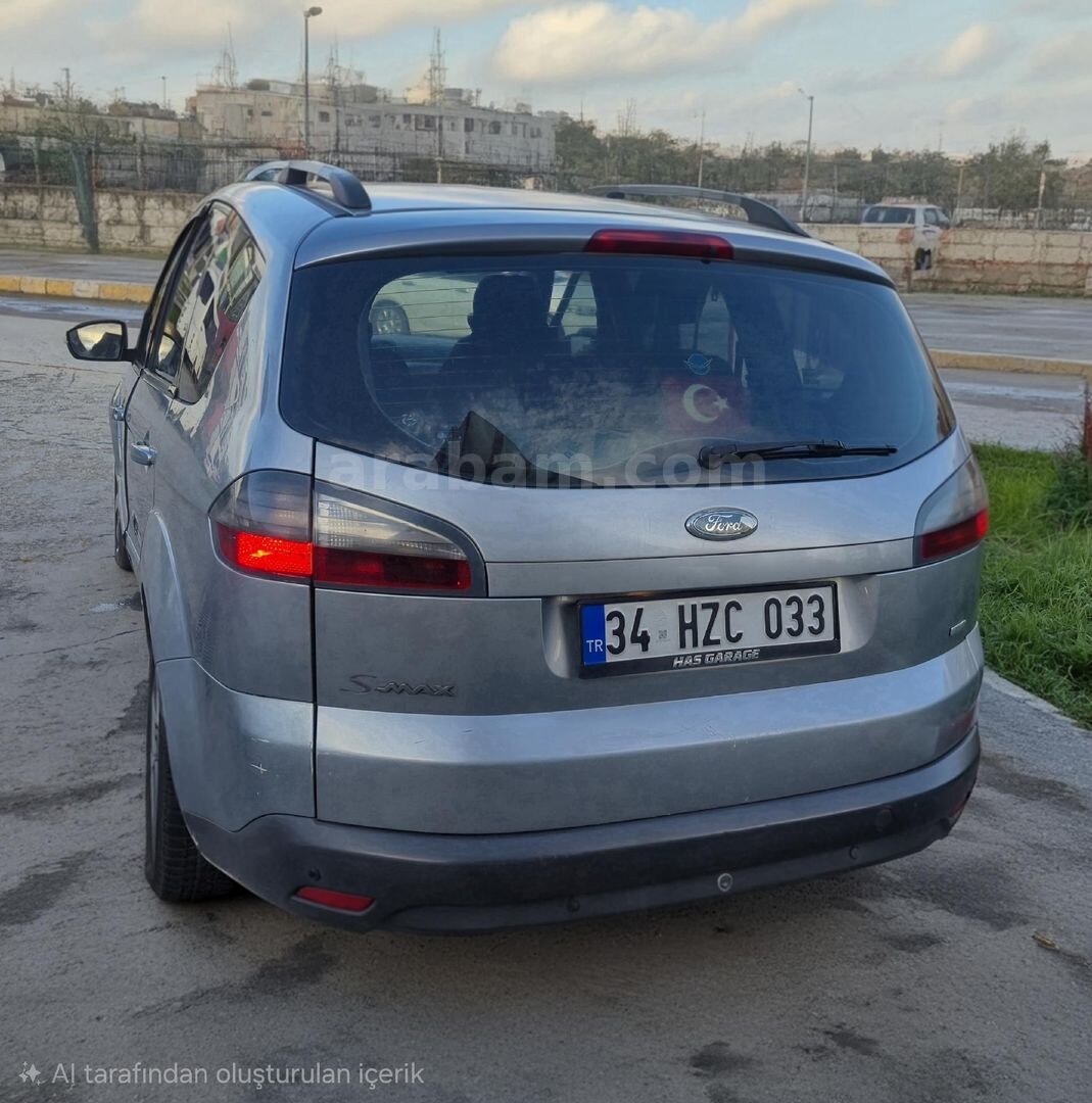 Sahibinden Ford S-Max 2.0 TDCi Titanium 2007 Model İstanbul 276.000 km Gri (Gümüş) 6