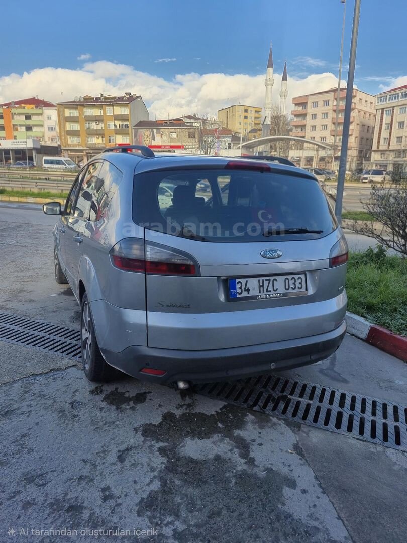 Sahibinden Ford S-Max 2.0 TDCi Titanium 2007 Model İstanbul 276.000 km Gri (Gümüş) 7