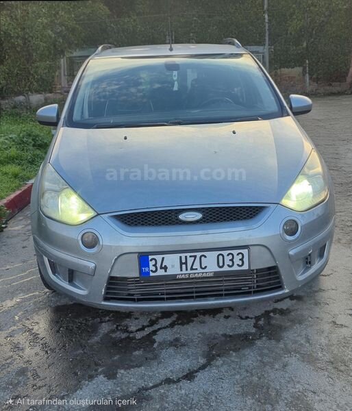 Sahibinden Ford S-Max 2.0 TDCi Titanium 2007 Model İstanbul 276.000 km Gri (Gümüş)