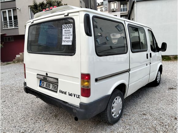 2000 model TRANSİT  LX AYNALAR OTOMATİK Büyük Motor 5+1 Sıfır Vizeli 